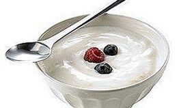 Productos lácteos para la pancreatitis.